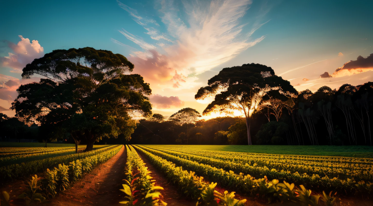 field with cocoa plantation, pitaia, plano aberto, fotografiarrealista, fotografia, obra-prima, realista, Realismo, renderizado, Alto contraste, photographingrealistic digital art trend on Artstation 8k HD high definition detailed realistic , detalhado, hiper detalhado, Textura realista, melhor qualidade, ultra high-resolution, alta resolução, detalhado, fotografia crua, sharp re, by lee jeffries nikon d850 film stock photographygrafiagraphy 4 kodak camera portra 400 lens f1.6 colors rich hyper realistic texture dramatic lighting irrealengine trending on artstation cinestill 800