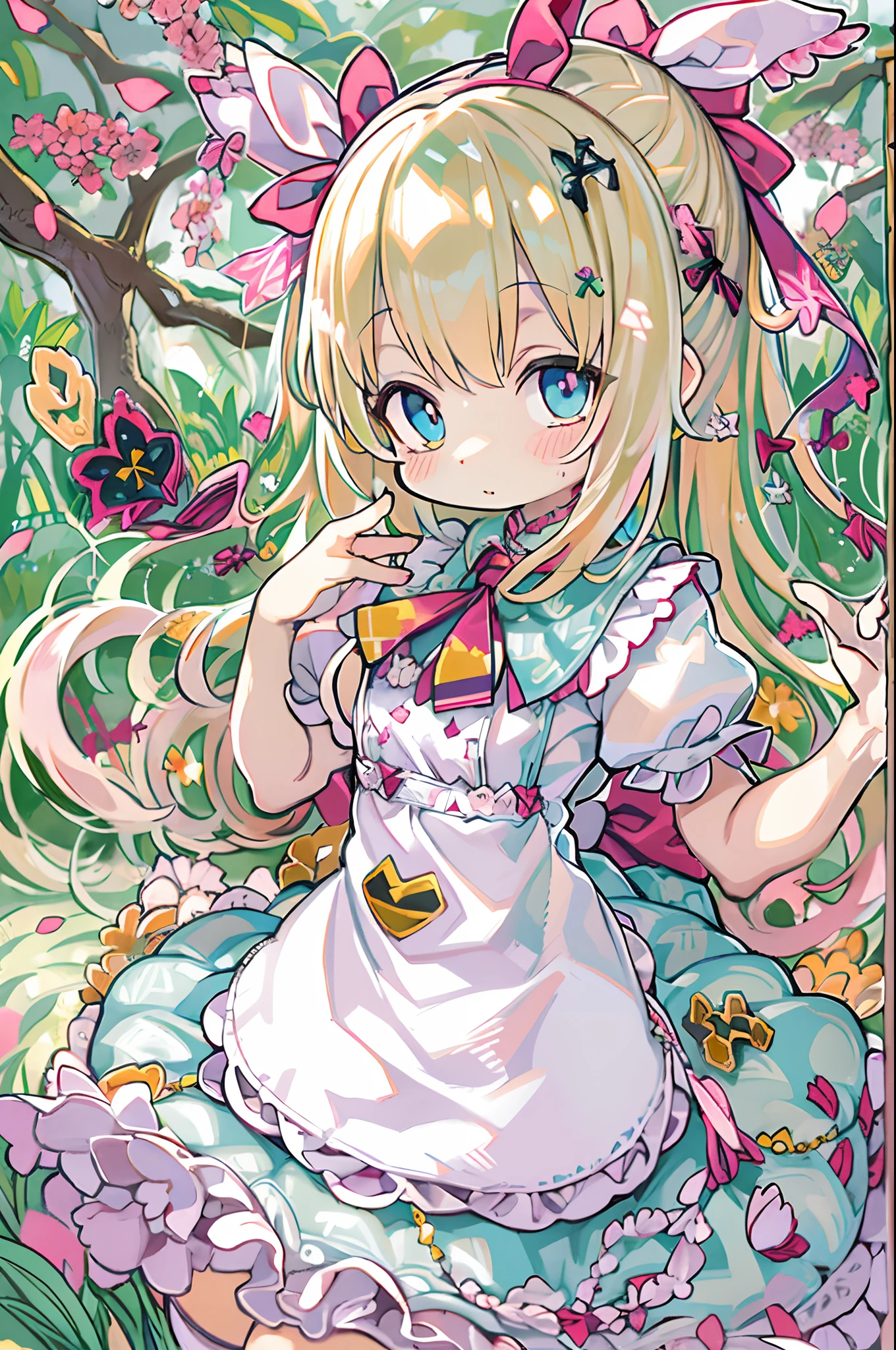 Alice \(Alice in Wonderland\),kawaii、 girl、