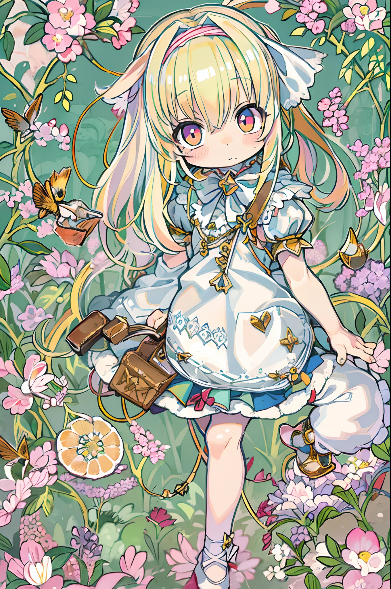 Alice \(Alice in Wonderland\),kawaii、 girl、