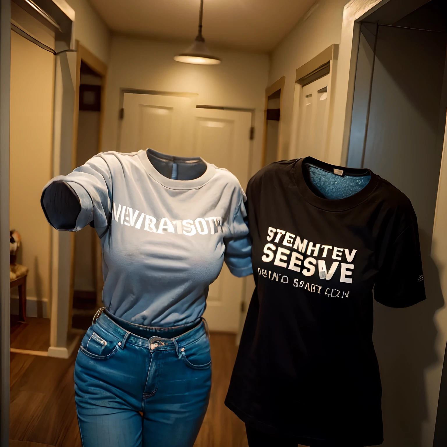2 girls love each other, school shirt and leggings in closet, ((invisible, no humans:1.5, headless:1.5, handless, legless)), (big breast), (close-up to breast),
(8k, RAW photo, best quality, masterpiece:1.2), (realistic, photo-realistic:1.37),photon mapping, radiosity, ((Hasselblad photography)),physically-based rendering,