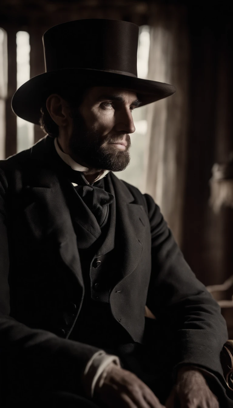 Os Pinkerton protegendo Abrahan Lincoln durante a guerra civil