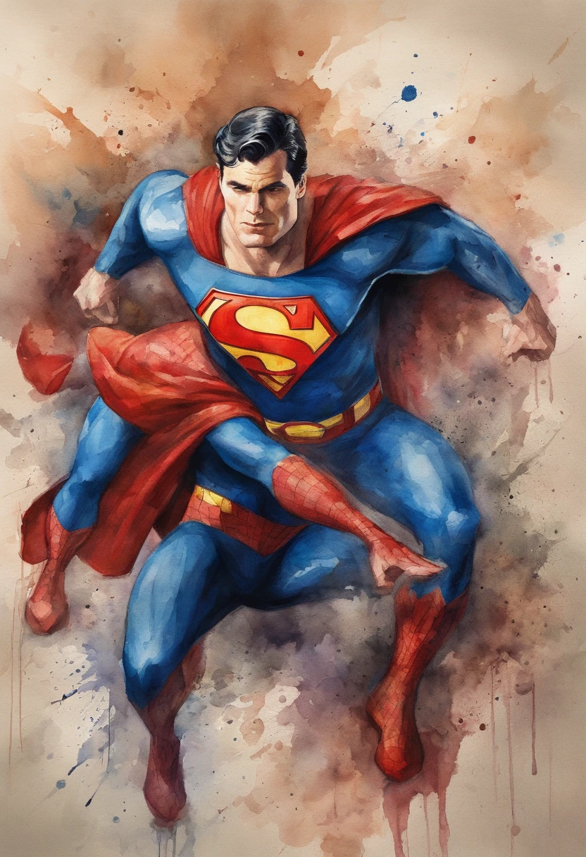superman x spiderman