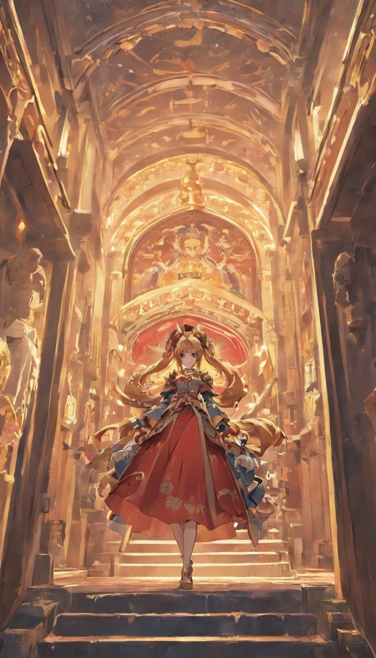 masterpiece, bestquality, highlydetailed, ultra-detailed, bustling ancient city, approaching horse-drawn carriage,anime,