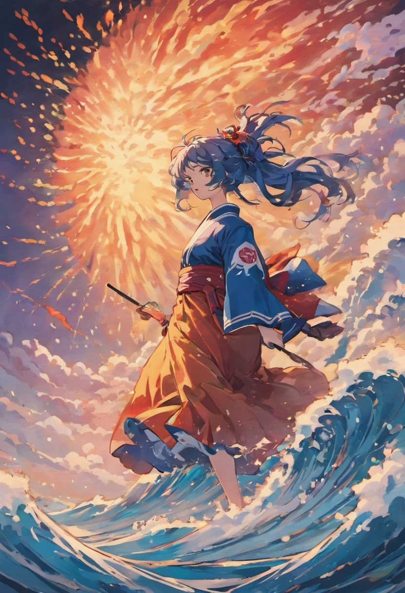 ukiyoe painting Katsushika Hokusai Mare Mt fuji