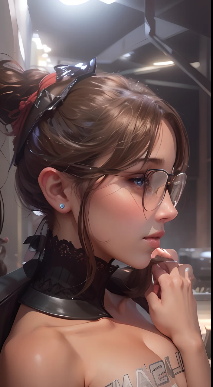 Handsome girl ultra realistic,-v4
