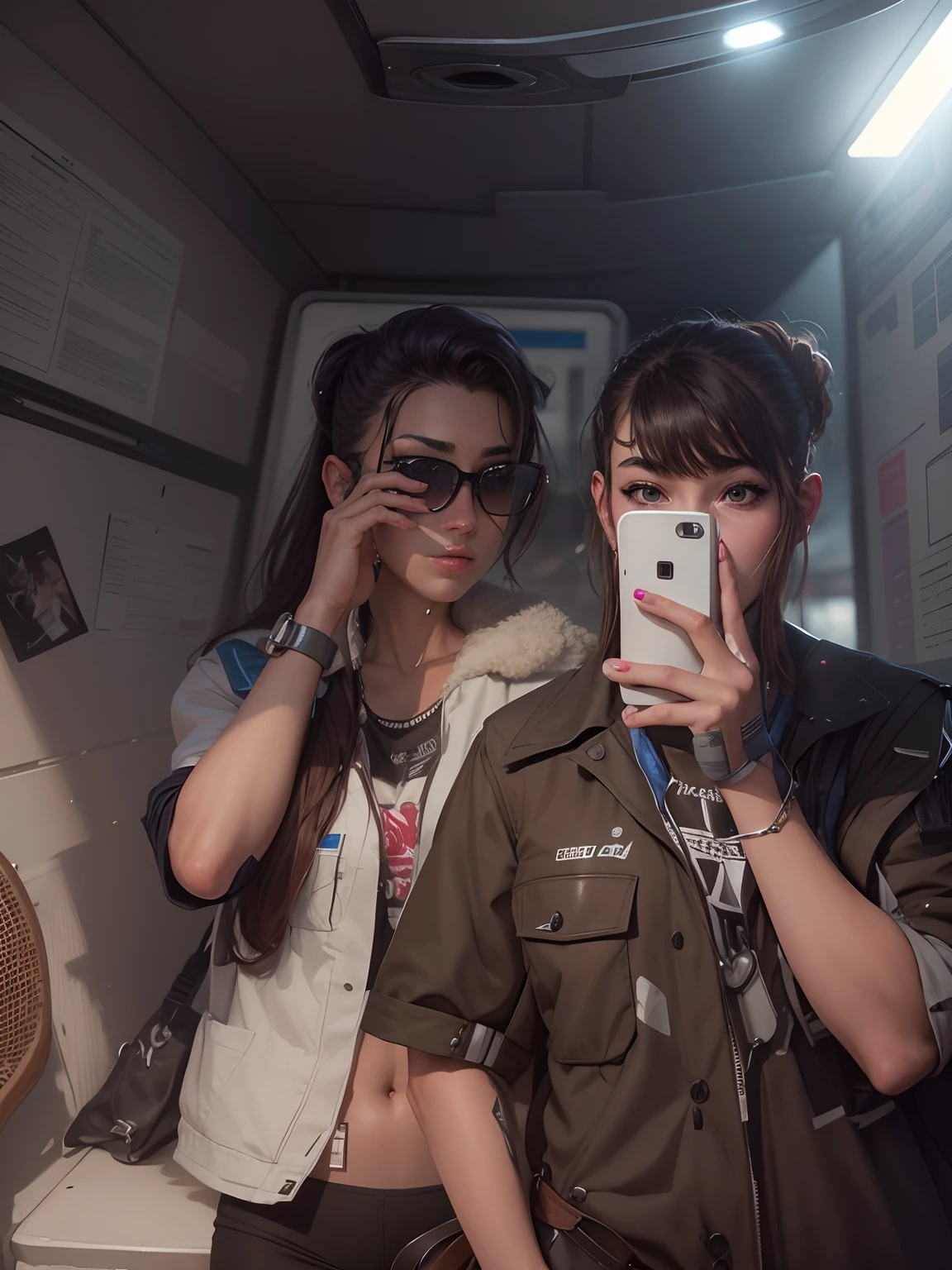 Handsome girl ultra realistic,-v4