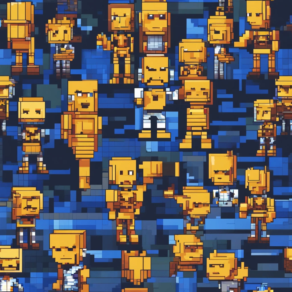 foto meio corpo, robot boy, face expression, Armadura azul, arm turns gun, dynamic position