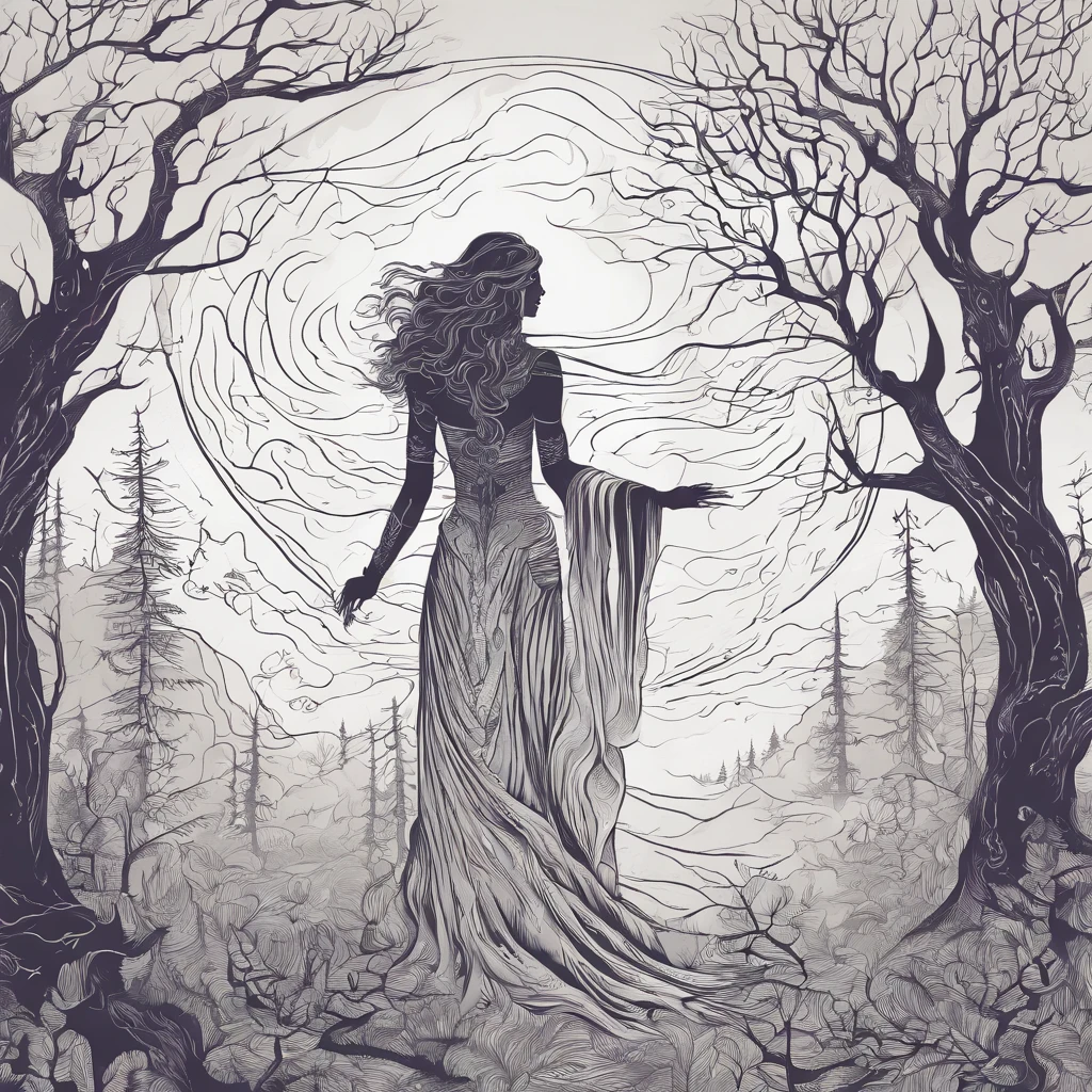 "(best quality, highres, ultra-detailed), The goddess casting mystical glowing spells in a haunted forest, orange and purple hues, portraits, vivid colors, extreme detail description, sharp focus, physically-based rendering, studio lighting, horror, witch, magical, eerie atmosphere, swirling fog, ethereal glow, ancient trees, twisted branches, moonlit sky, mysterious shadows, spellbinding, enchanting, hauntingly beautiful"