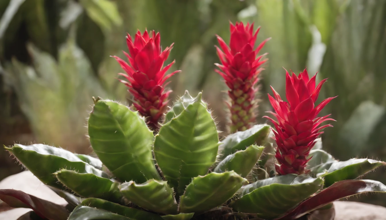 bromelias - misturado com cactos