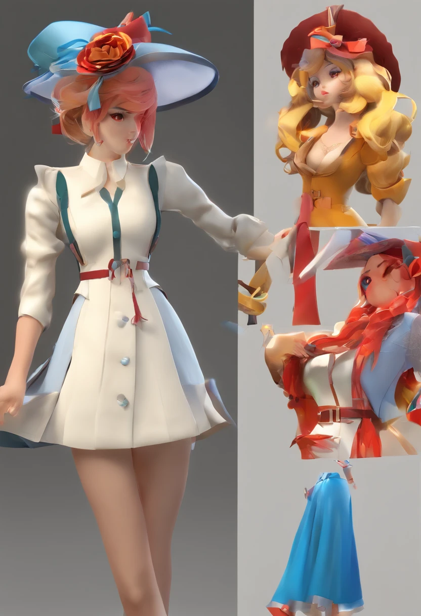 bit girl,teens girl,The traditional costume of the She,Her clothes are dark blue,The garments are mostly self-woven linen,Lace at collar、Cuffs and right sleeve,Get used to wearing shorts and tying your legs with a string。Red velvet and hair are entangled,Braided into a long braid