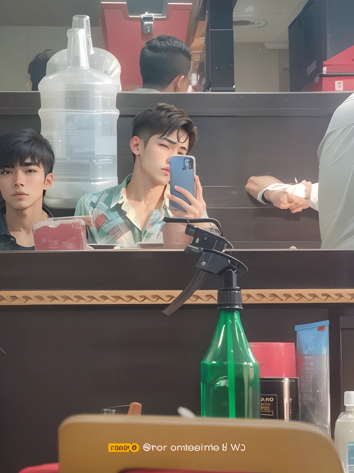 Handsome boy ultra realistic --v 4