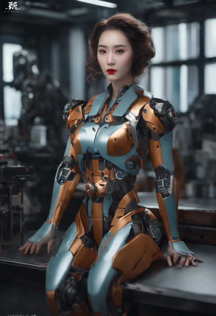 Haiyi-Robot Wensheng Tu Laboratory 01:18:57
Tailor by profession,Fashion dress-up,Full body standing painting,3D立体,Detailed textures,High definition