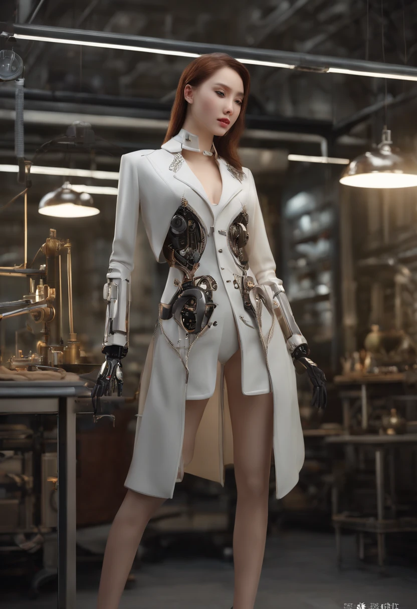 Haiyi-Robot Wensheng Tu Laboratory 01:18:57
Tailor by profession,Fashion dress-up,Full body standing painting,3D立体,Detailed textures,High definition