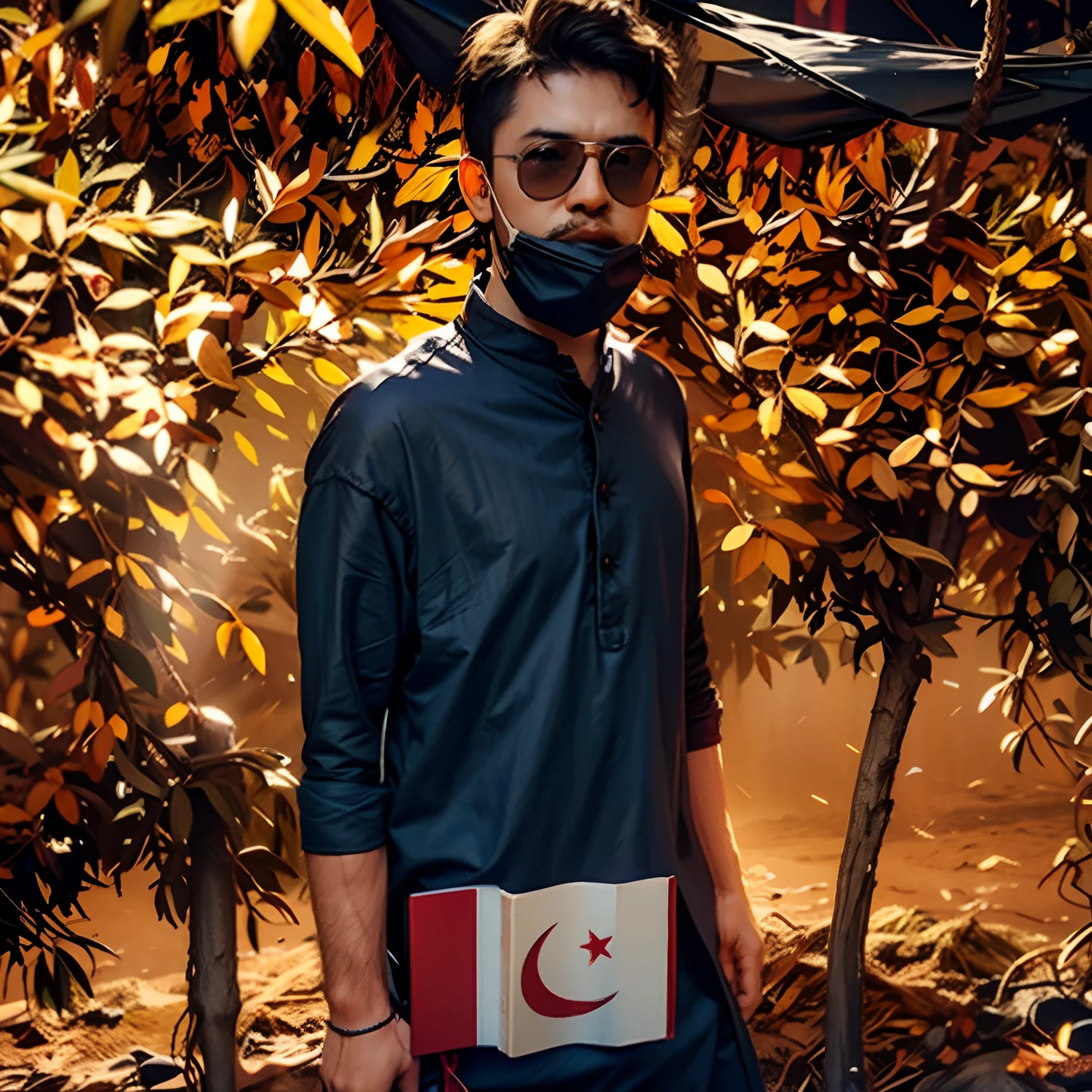 Change this photo background to a dark background