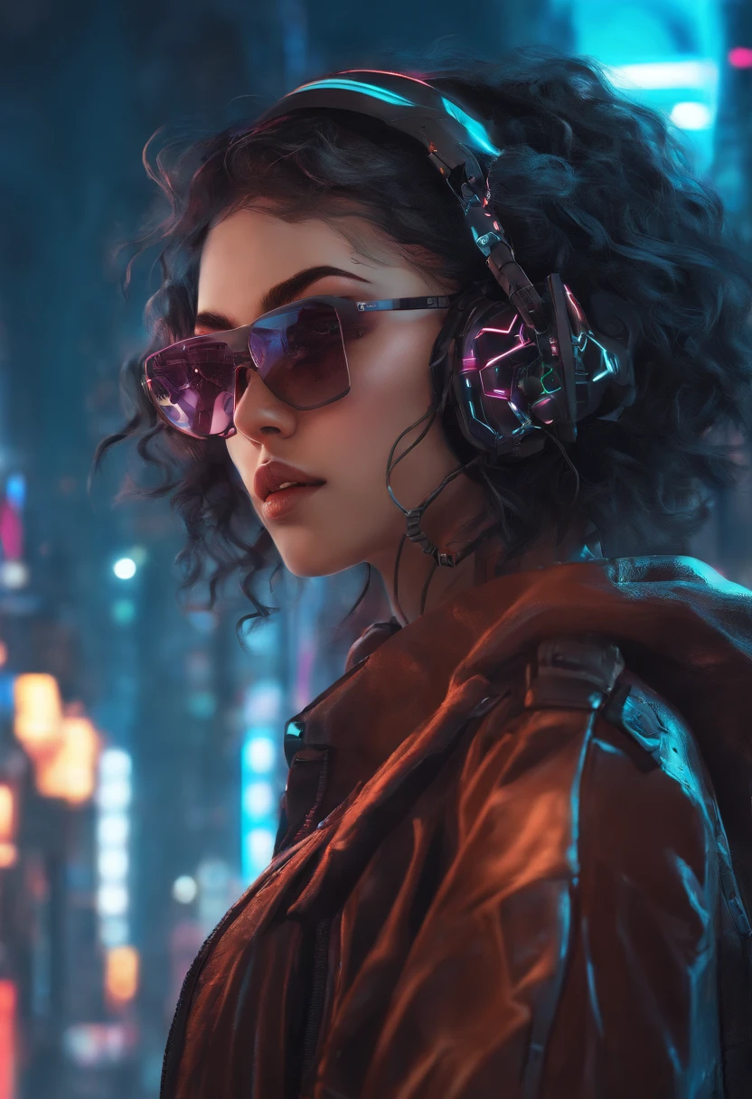 Head Anime girl floating futuristic and glasses in a city, arte digital do Anime Cyberpunk, Medusa cyberpunk, arte cyberpunk anime, cyberpunk digital - arte de anime, arte de Anime Cyberpunk, estilo de arte cyberpunk, garota Anime Cyberpunk, estilo cyberpunk horror, Anime Cyberpunk, cyberpunk themed art, cyberpunk menina anime mech, advanced digital cyberpunk art, menina cyberpunk sonhadora, menina de Anime Cyberpunk feminino, Anime cyberpunk moderno
