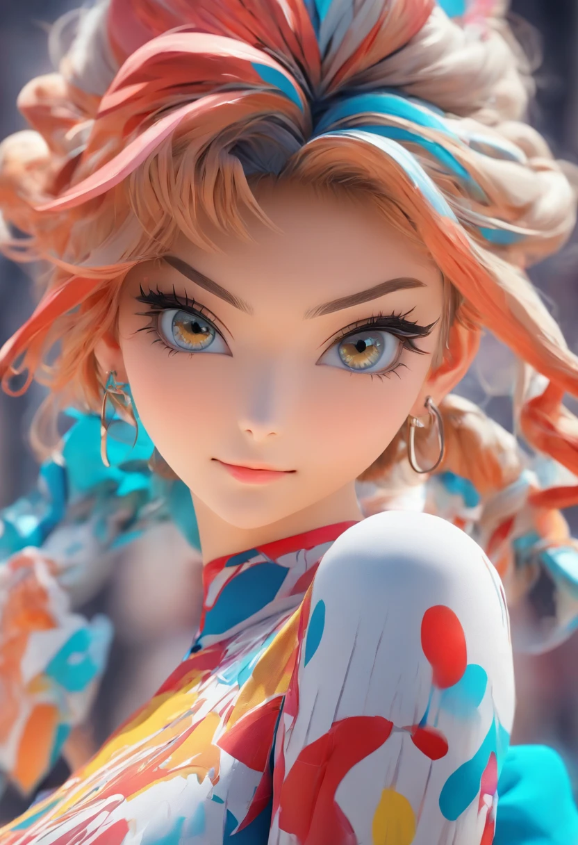 Tailor by profession,Fashion dress-up,Full body standing painting,3D立体,Detailed textures,High definition