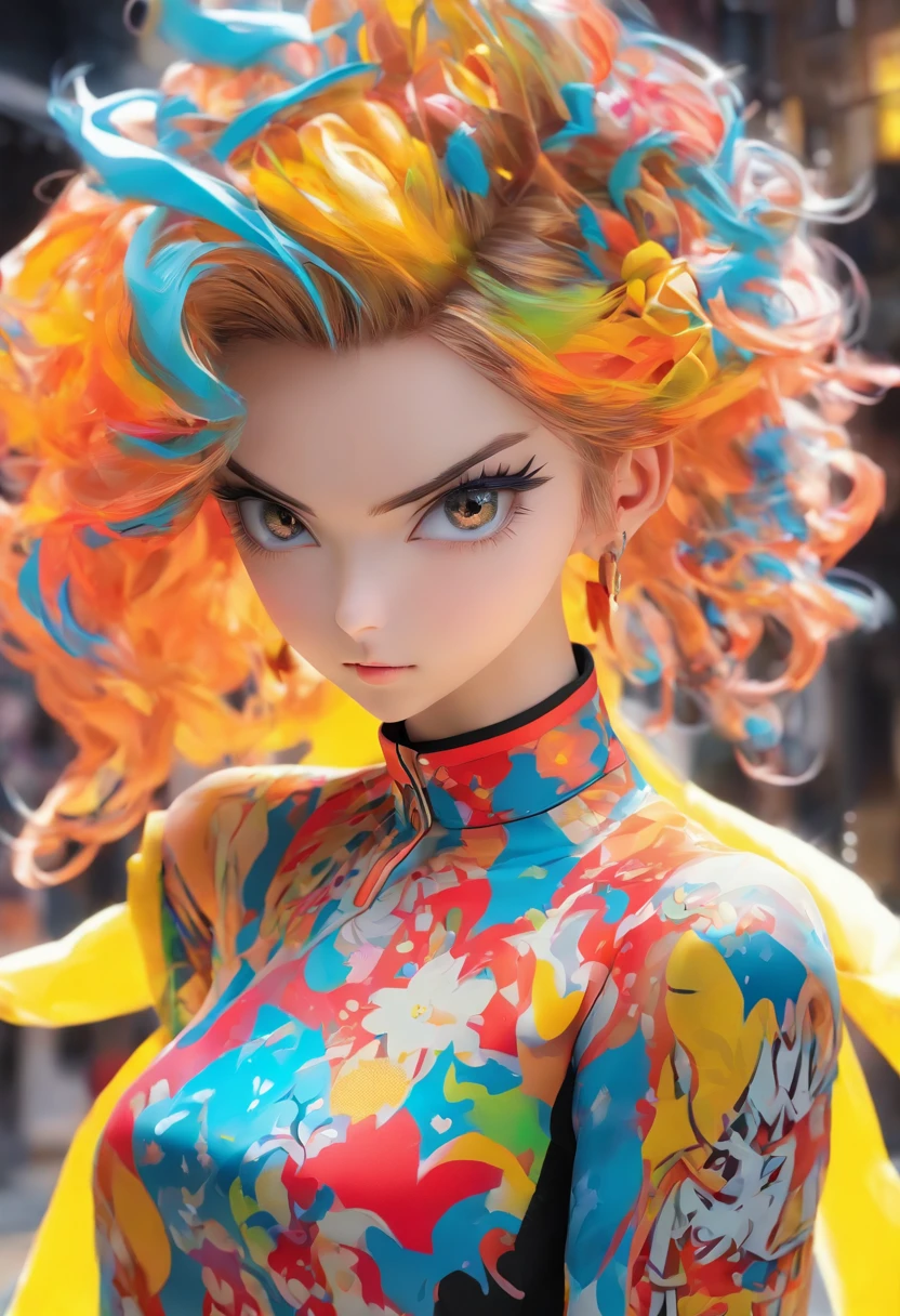 Tailor by profession,Fashion dress-up,Full body standing painting,3D立体,Detailed textures,High definition