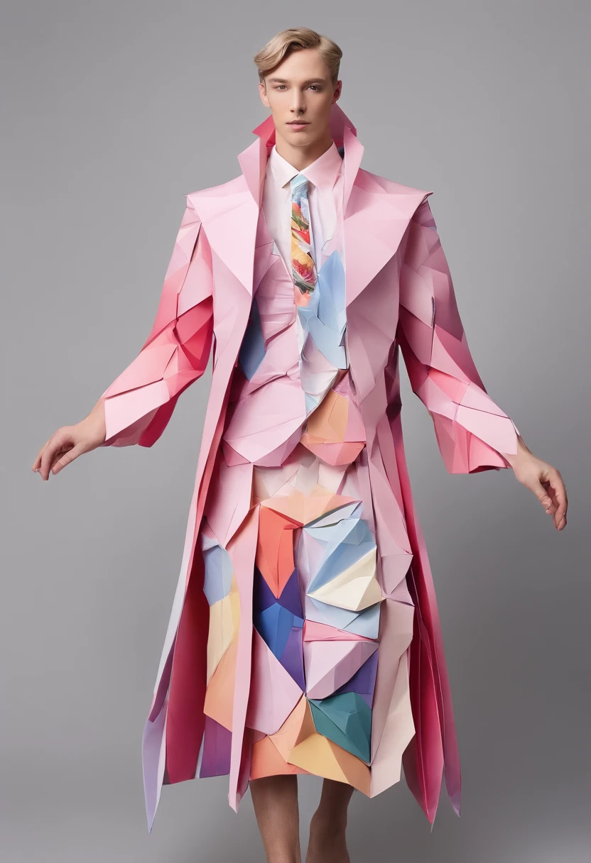 Tailor by profession,Fashion dress-up,Full body standing painting,3D立体,Detailed textures,High definition