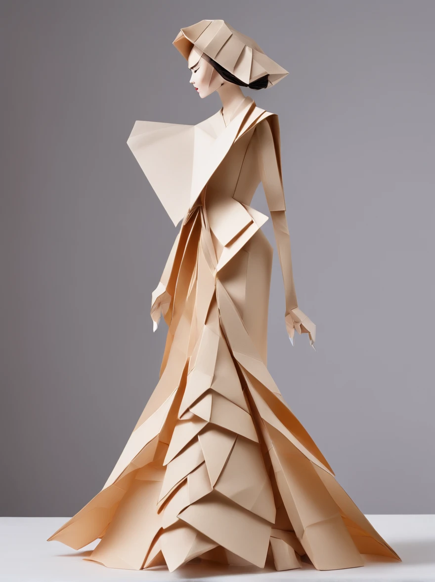 Tailor by profession,Fashion dress-up,Full body standing painting,3D立体,Detailed textures,High definition