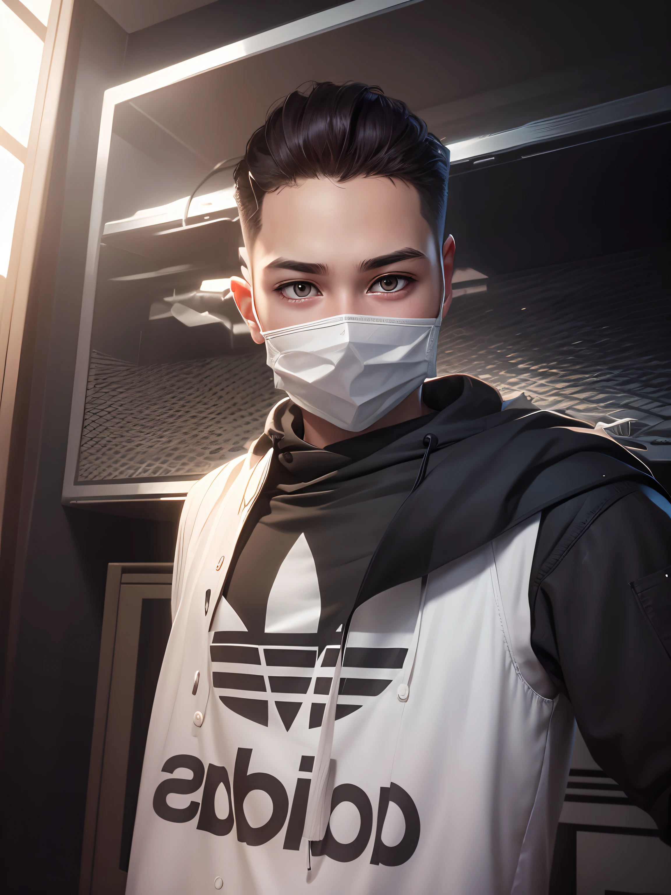 Handsome ??? boy ultra realistic, -v 4