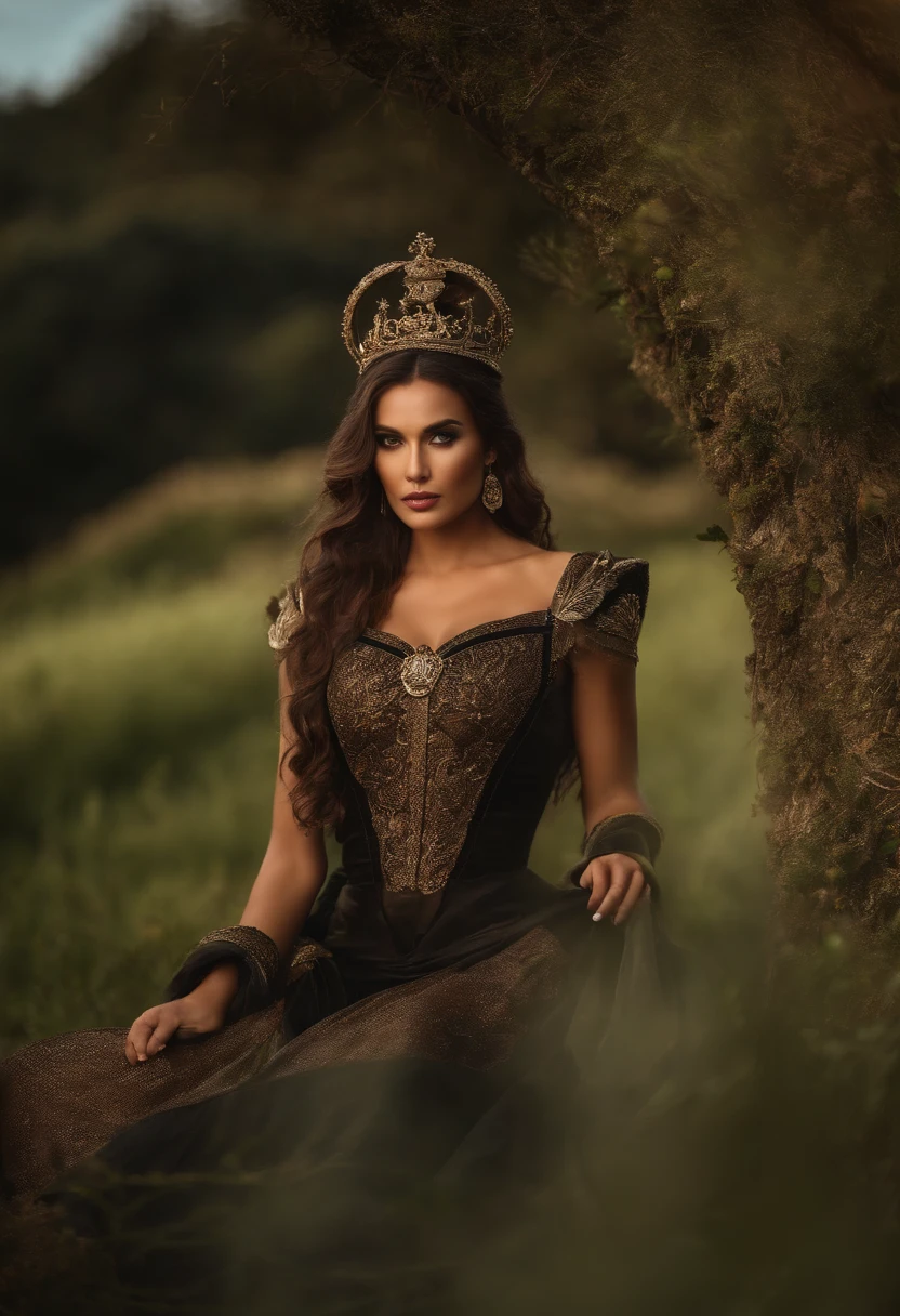 sexy guerreira espartana, Morrendo no campo de batalha , armadura sangrenta, epics, 8k
