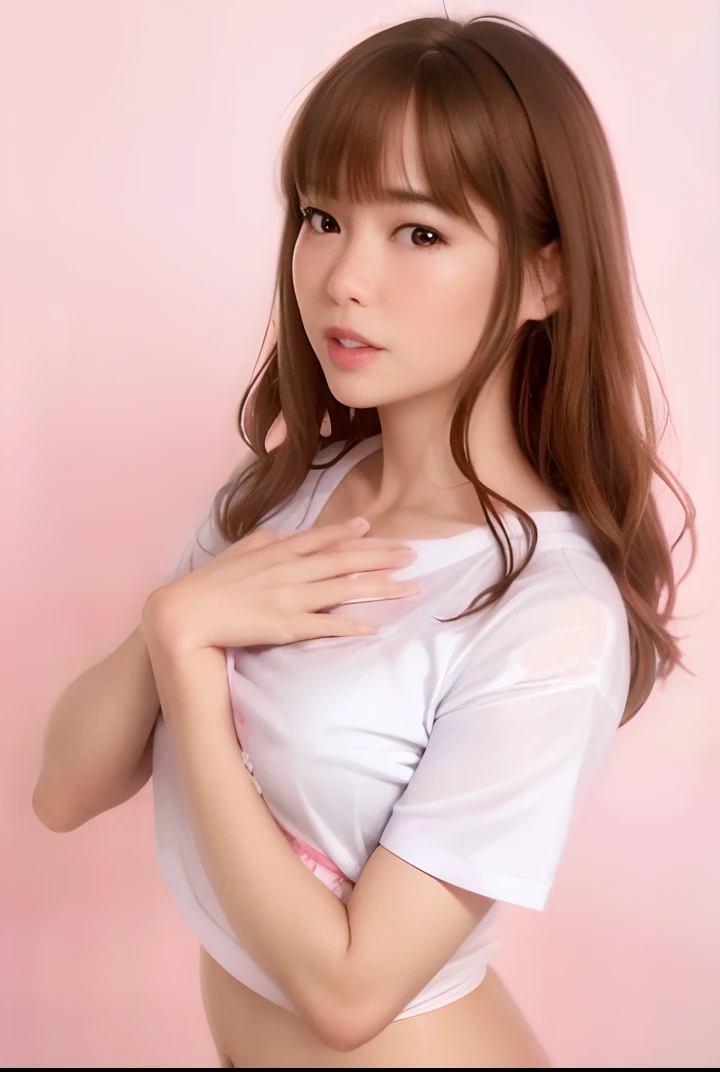 Masterpiece, ultra high resolution, photo realistic, city hotel, full body, bright front light, 1 Japanese girl, very cute face, a 21 years old girl, nursery school teacher, wearing nothing but necklace, naked, bare, a gentle and warm facial expression,smiling with teeth, make up, pale pink lips, beautiful and delicate face, beautiful droopy eyes, straight nose, semi long hair, detailed eyes, (leaning back on the couch:1.5), ((hips forward)), knees up, ((opening vagina with fingers)), (spread pussy:1.5), big breasts, exposed breasts, medium body type, sticky nipples, shaved private area, clean vagina