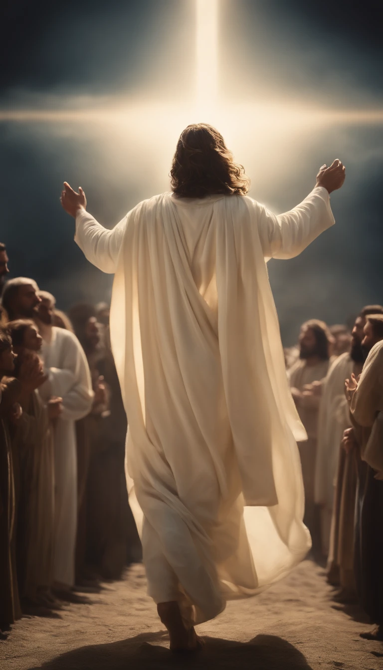 Jesus ascending to heaven, ressucitado