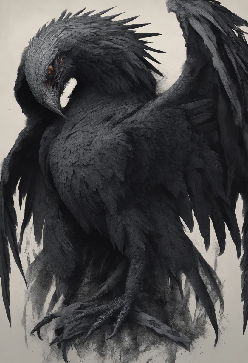 male anthro crow, hi res, masterpiece, absurd res, 2023, extreme detail, lusty face, alluring pose, sexy strong eyes, feet, by oouna, spread legs, hand on crotch, tail, detailed feathered body, avian, romantic, dark bedroom, dark nipples, wings, looking at viewer, abs, pecs, black boxers