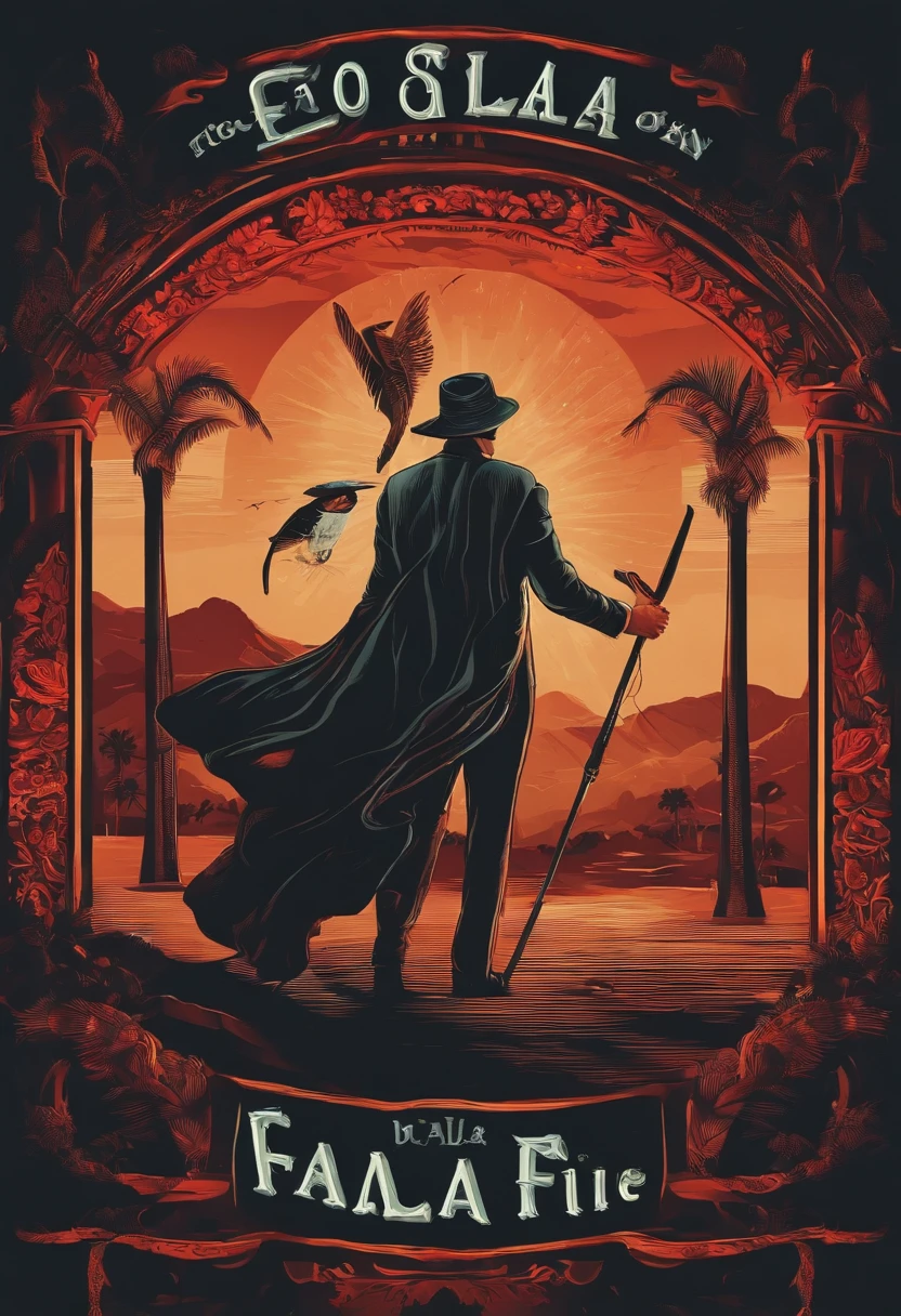 crie um logotipo com a escrita: "Fala de Filmes"