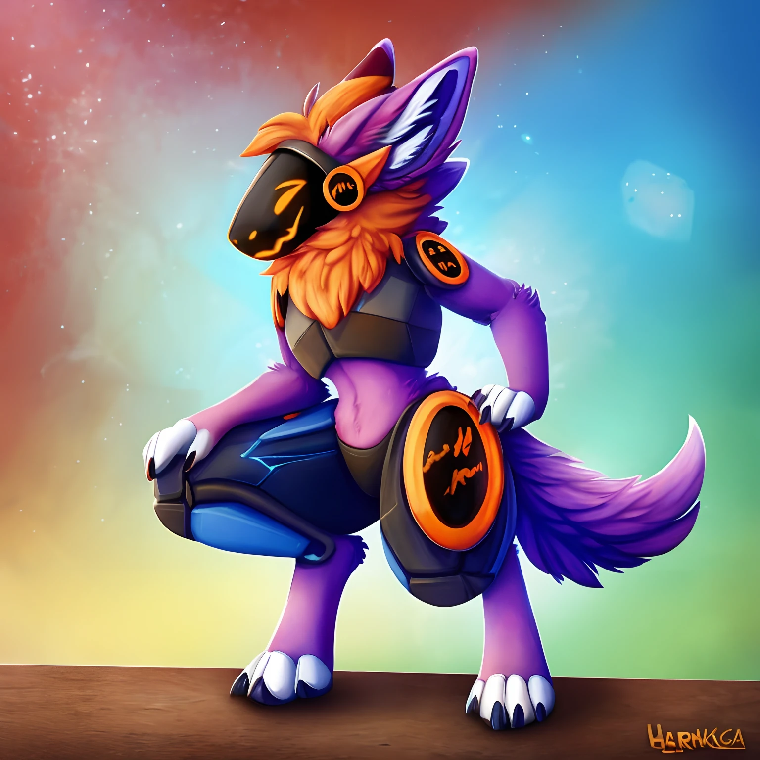 Protogen, Warframes, color naranja