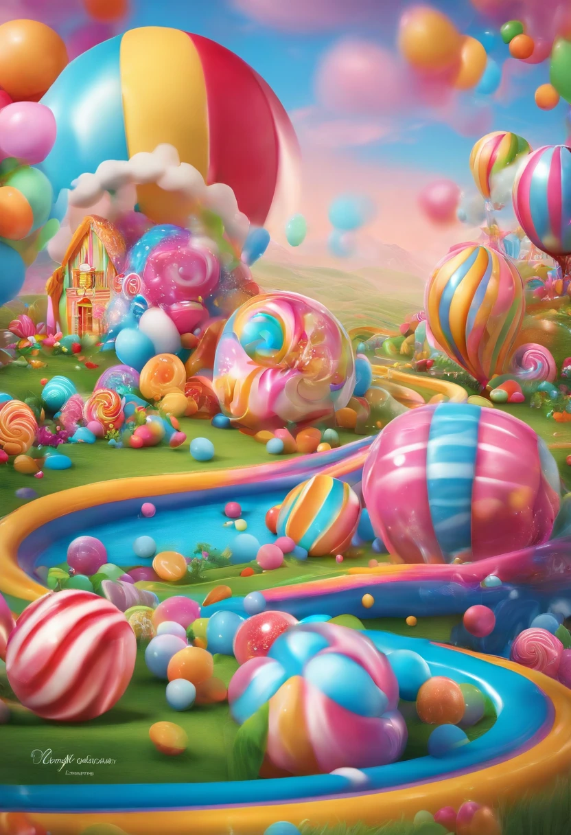 CANDYLAND AND BUBBLES