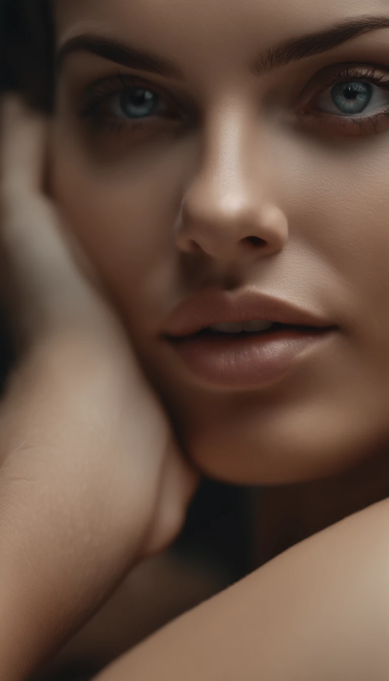 (best quality,4k,8k,highres,masterpiece:1.2),ultra-detailed,(realistic,photorealistic,photo-realistic:1.37),Nudist female,(perfect anatomy:1.1),beautiful,detailed eyes,detailed lips,(extremely detailed eyes and face:1.1),long eyelashes,abs,natural white woman,50mm,kodak portra 400,Natural Light,water on skin,skincare,natural skin,real skin texture,ample bosom,full body view, no wear, no dress, no underwear