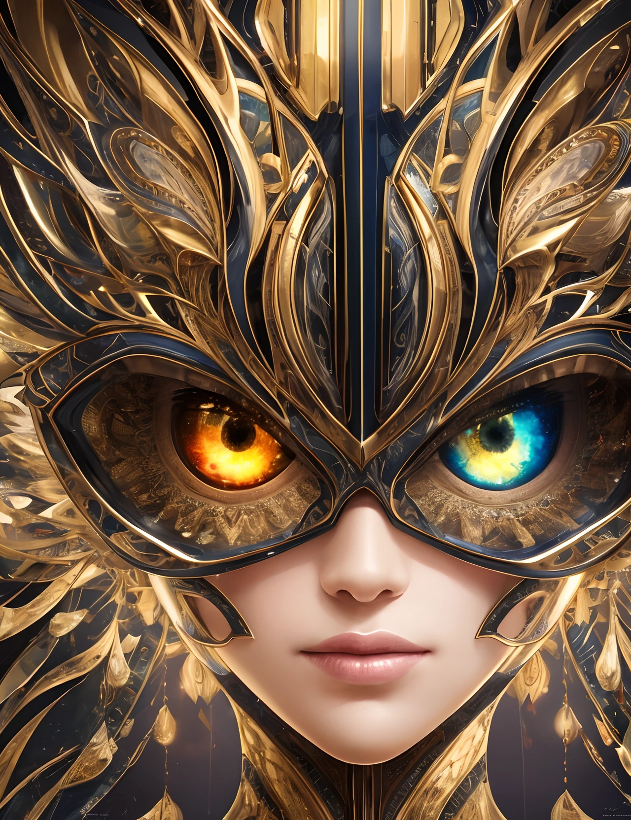 Symmetrical abstract form, large, cohesive, formal, mind-blowing, intelligent, elegant, cultured, curious,full HD, 3D, 4K, ultra realistic, ultra detailed, hyper realism, hyper perfectionist, ultra magnificent, highly extraordinary, rigidly sensational, ultra sublime, hyper exquisite, ultra In-depth, hyper-accurate, highly accurate, very thorough, extremely particularized, rich in uniqueness, hyper-pragmatic, abundant in common sense --auto --s2