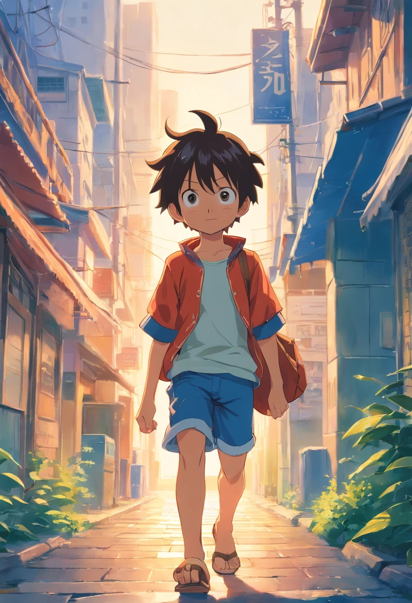 Filho do Luffy, 14 anos