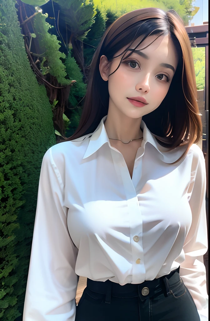 white shirt