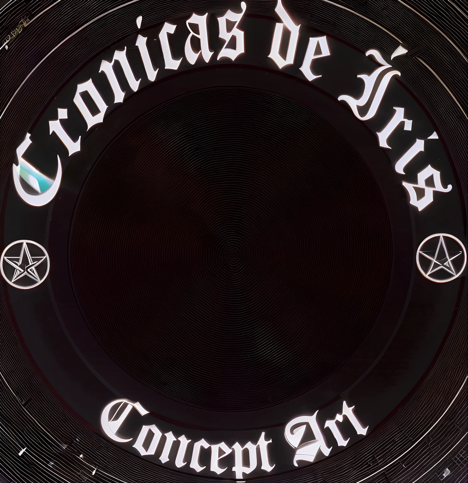 a closeup of a circle with a black background, Huge black circle, black circle, circle design, central circular composition, in circle, shape of a circle, circle forms, logotipo sem texto, all enclosed in a circle, forma circular, orbital rings, circular planet behind it, all enclosed in a circle, Random circular platforms, fundo redondo