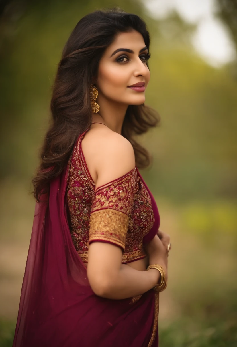 pakistan girl with big tits in shalwar kameez revealing very sexy, realistic, nubde boobs naked, c cup boobs, realistic