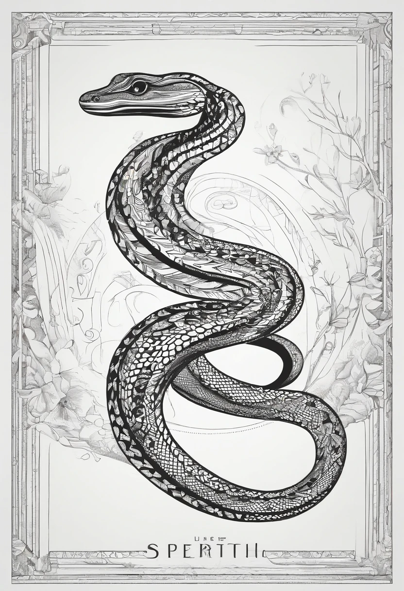Una serpiente