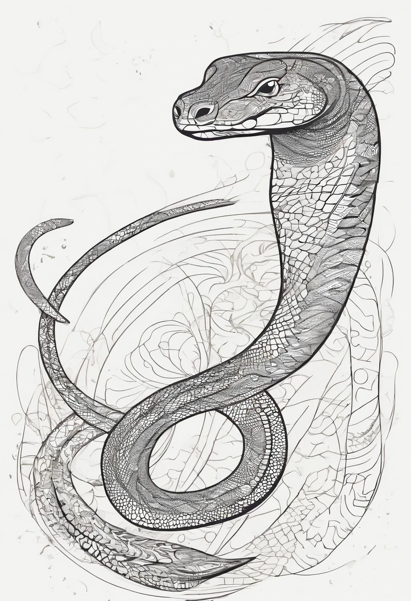 Una serpiente