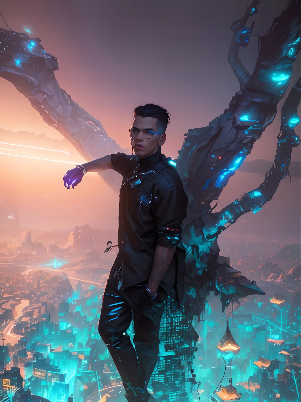 Boy, portrait of a beautiful cyberpunk android in her native NZ, wearing a cyberpunk streetwear outfit, detailed, centered, digital painting, artstation, concept art, donato giancola, Joseph Christian Leyendecker, WLOP, Boris Vallejo, Breathtaking, 8k resolution, extremely detailed, beautiful, establishing shot, artistic, hyperrealistic, beautiful face, octane render, cinematic lighting, dramatic lighting, masterpiece