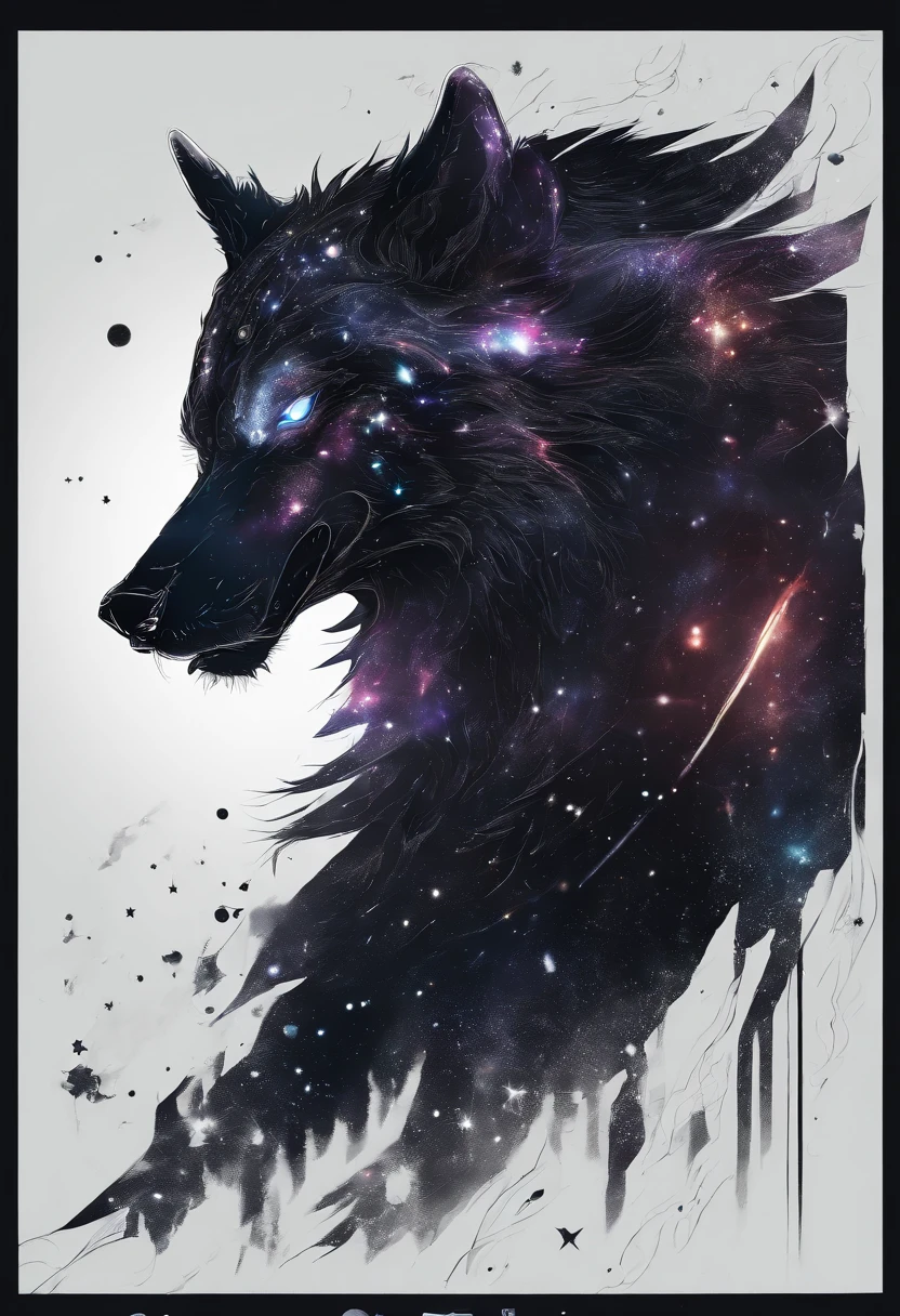 werewolf gigantic black humanoid wolf.