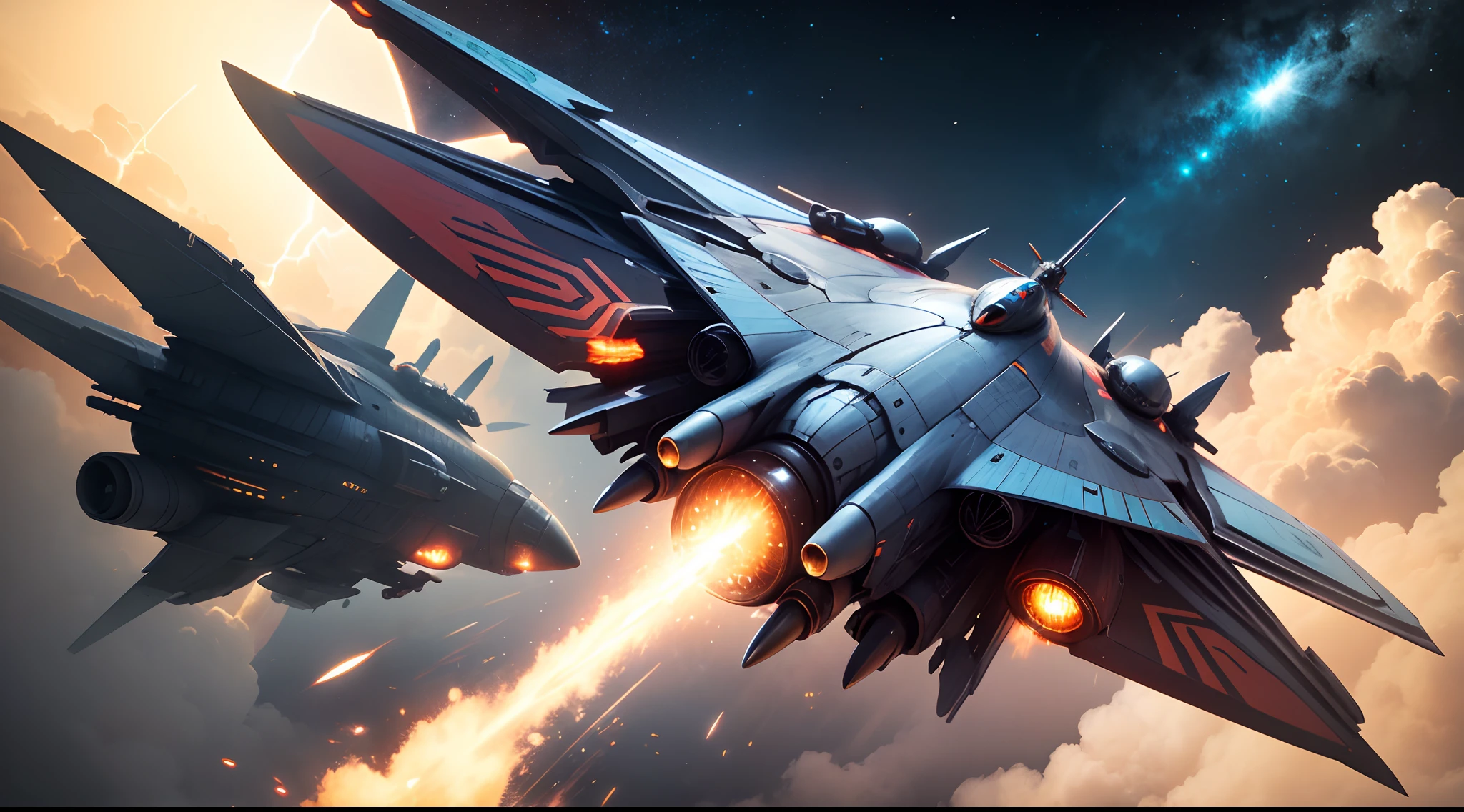 Starship battle