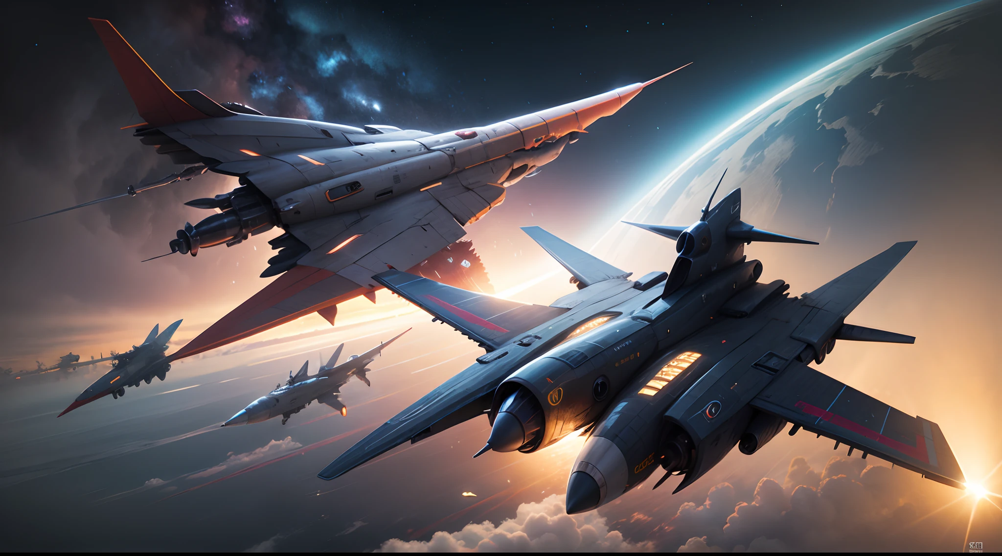 Starship battle