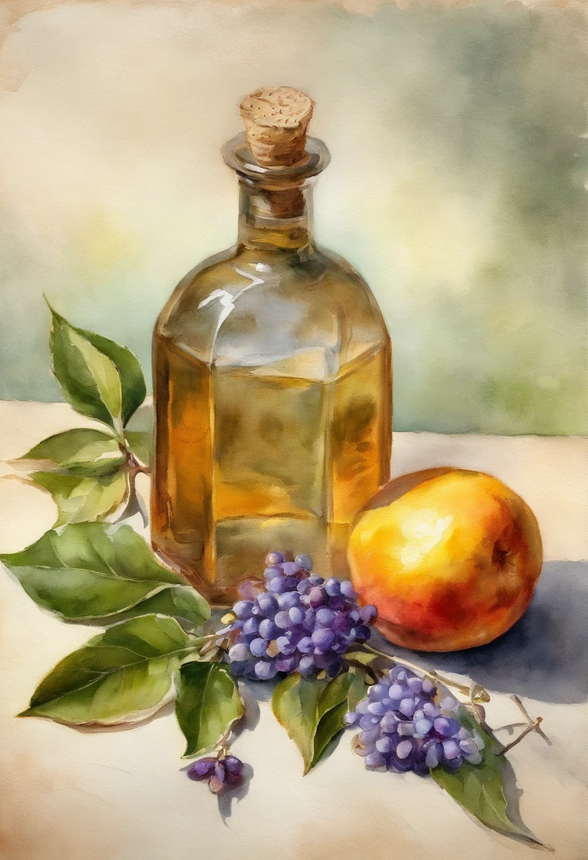 olivo en una botella, esponjoso, realista, foto, canon, Dream, arte, hojas coloridas y ramas con flores en la parte superior de la cabeza. fotorrealismo hiperdetallado por greg rutkowski - h 1024 w 804 | f 1 6 marca de lente 2:2 s 3555 mm film grain: 1 realistic high-resolution sharp focus contrast! intricate detailed atmospheric light refractive lighting unreal engine 5 concept cinematic photography masterpiece octane render trend in cgsociety rendered as