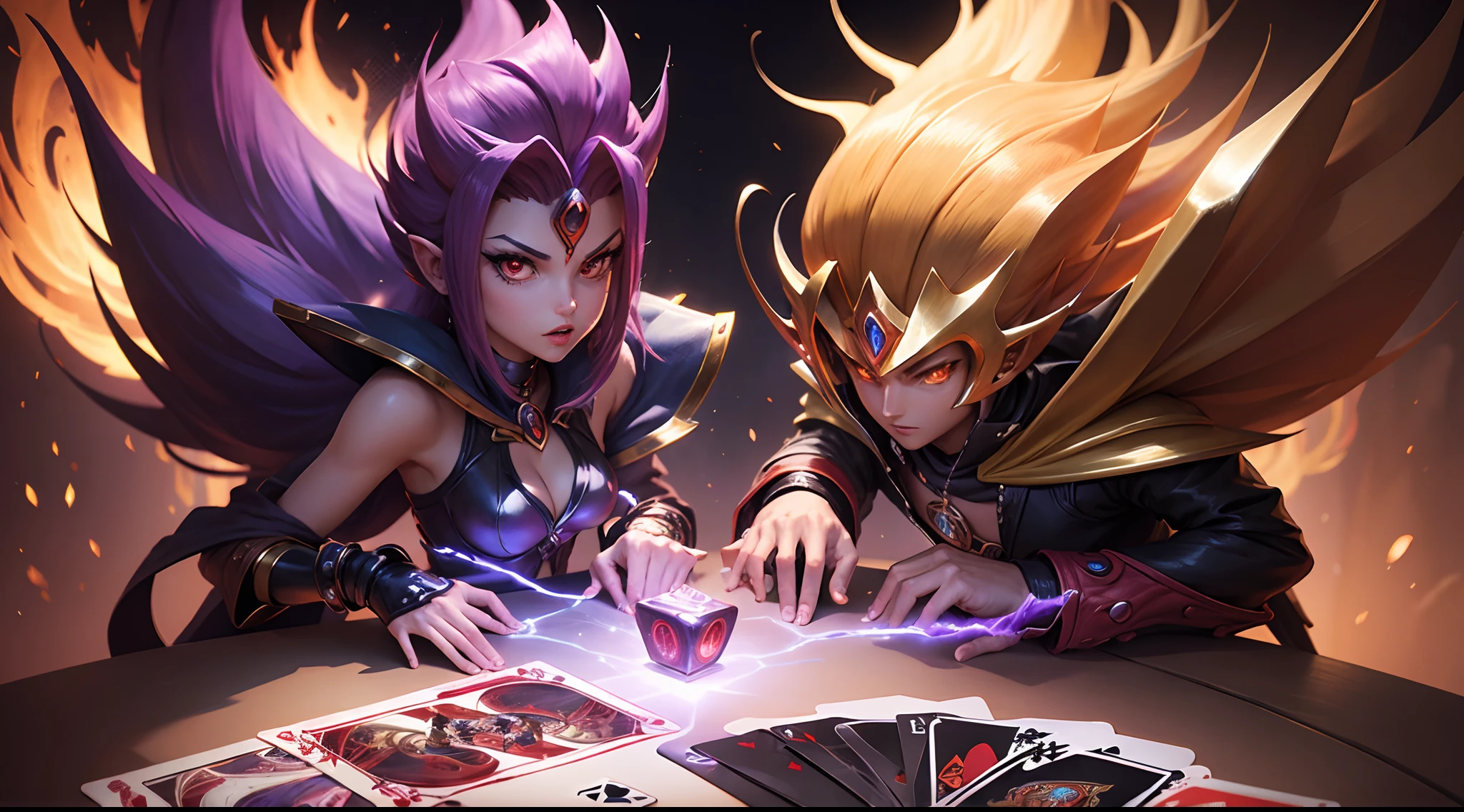 Card game concept art Yugioh