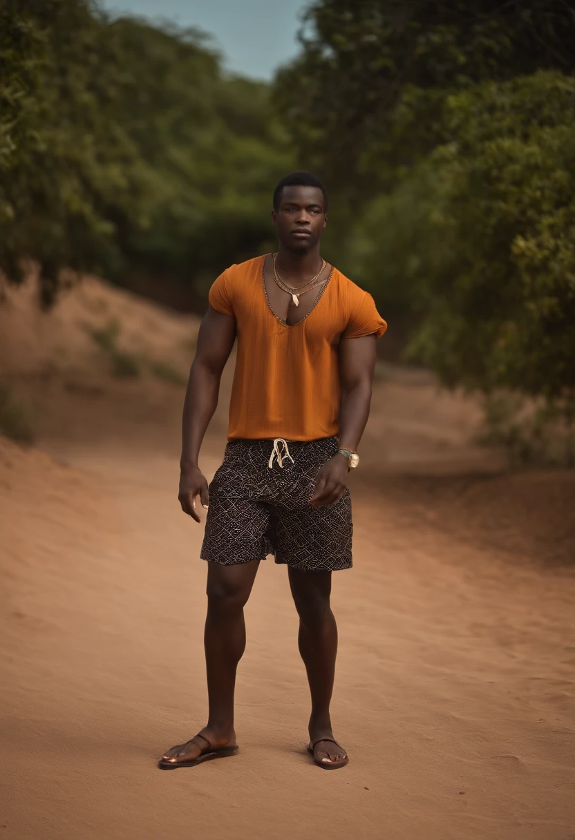 Buff and tall man