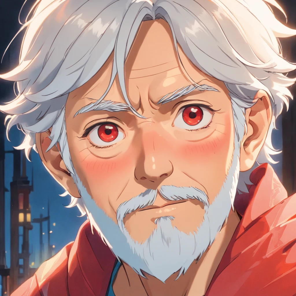 (fond blanc:1.4),(Portrait of the head of a sad man, les yeux rouge, cheveux longs rouge, Arabic elements),(Illustration chinoise:1.3,Art du papier:1.3, Quilted paper art:1.2),( Conception parfzite, Lignes claires, high sharpness,Best quality, Very detailed, шедевр, Film light effect, 4K )