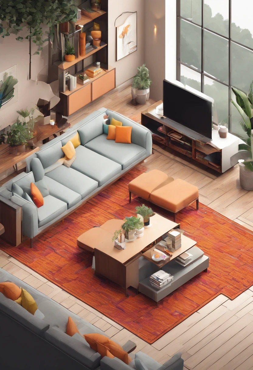 modern design high market range living room