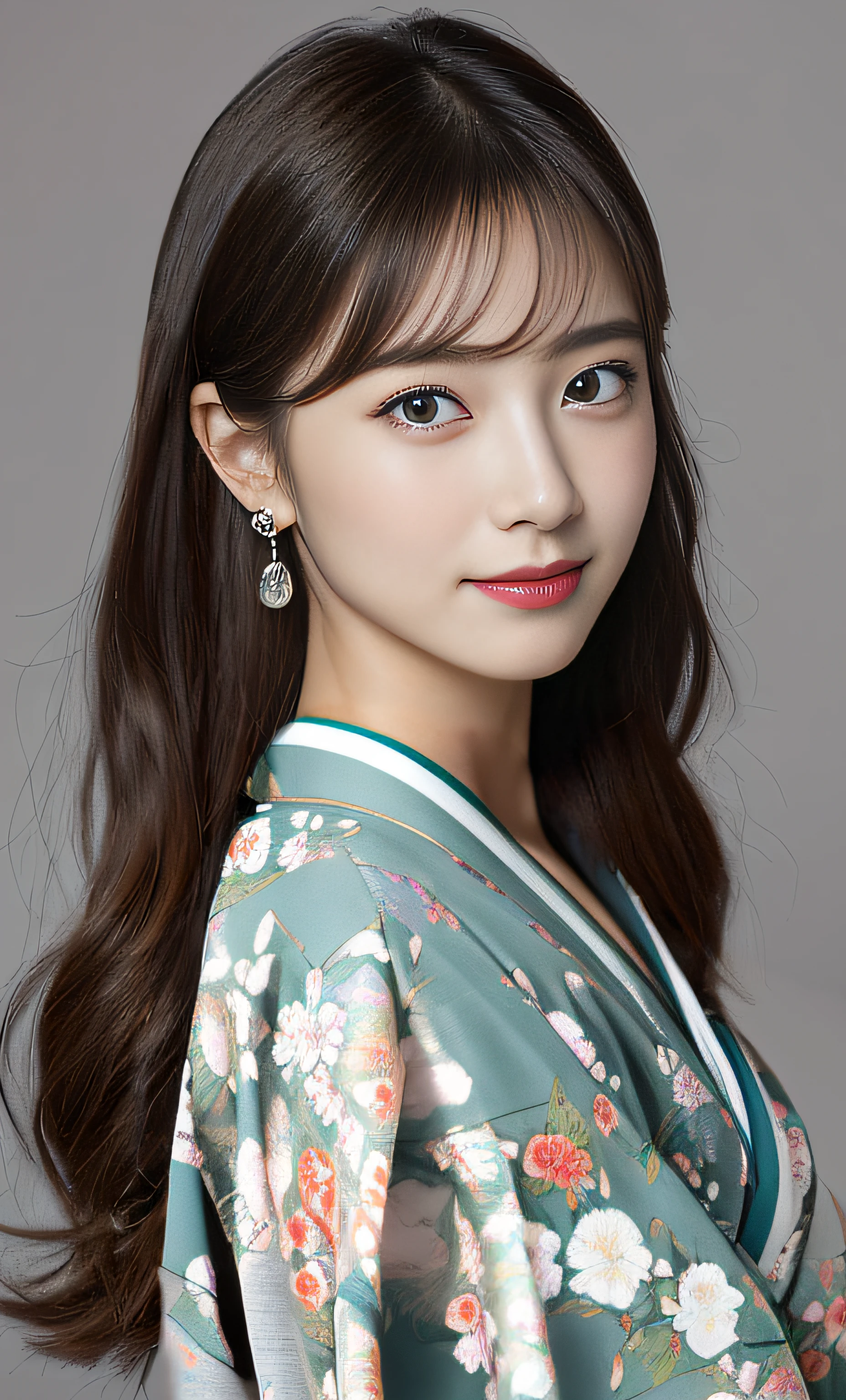 Floral kimono