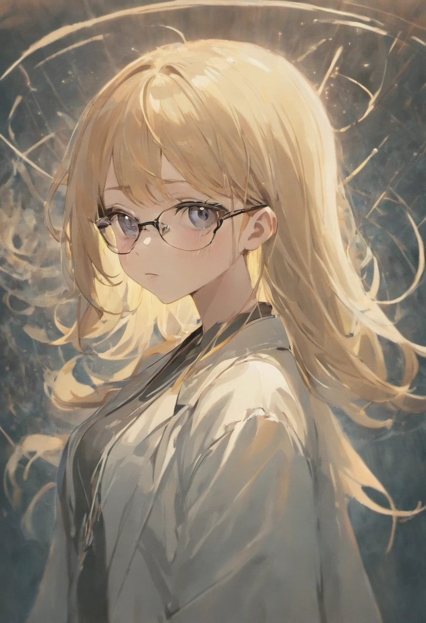 there is a woman wearing glasses and a white shirt, wearing lab coat and glasses, wearing lab coat and a blouse, professional profile picture, dang my linh, mai anh tran, headshot profile picture, profile image, portait photo profile picture, with glasses, ruan cute vtuber, profile picture 1024px, dao trong le